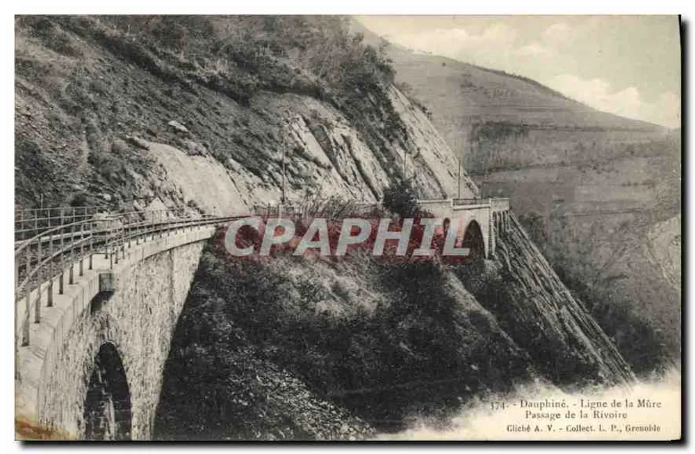 Passage de la Mûre - Dauphiné — Linie der Mûre — Glicheé A.V. Collect. L.P., Grenoble - Vorderseite