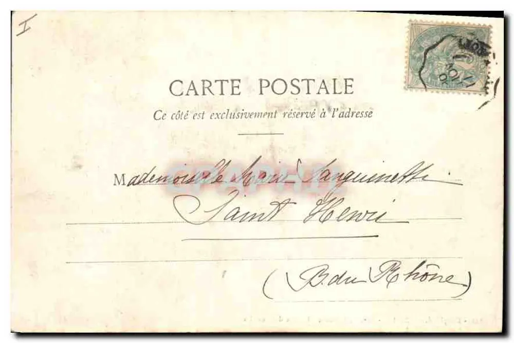 Vizille - Park des Schlosses - Die Gasse der Seufzer — Cliché A. V., Coll. L. P., Grenoble - Rückseite