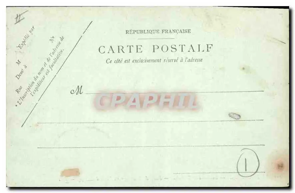 Route de Sassenage au Villard de Lans — LE DAUPHINÉ — Environs de Grenoble — LL. - Rückseite