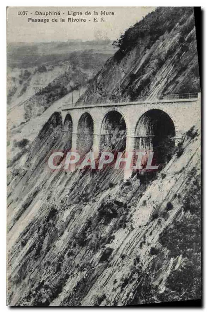 Passage de la Rivoire - Dauphiné — Linie der Mure - E.R. - n° 1037 - Vorderseite