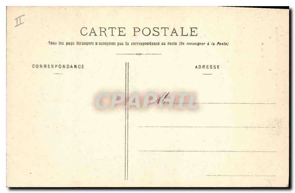 Route de la Grande Chartreuse — Entrée du Désert — Les Ponts — J. G., édit., Voiron - 121 - Rückseite
