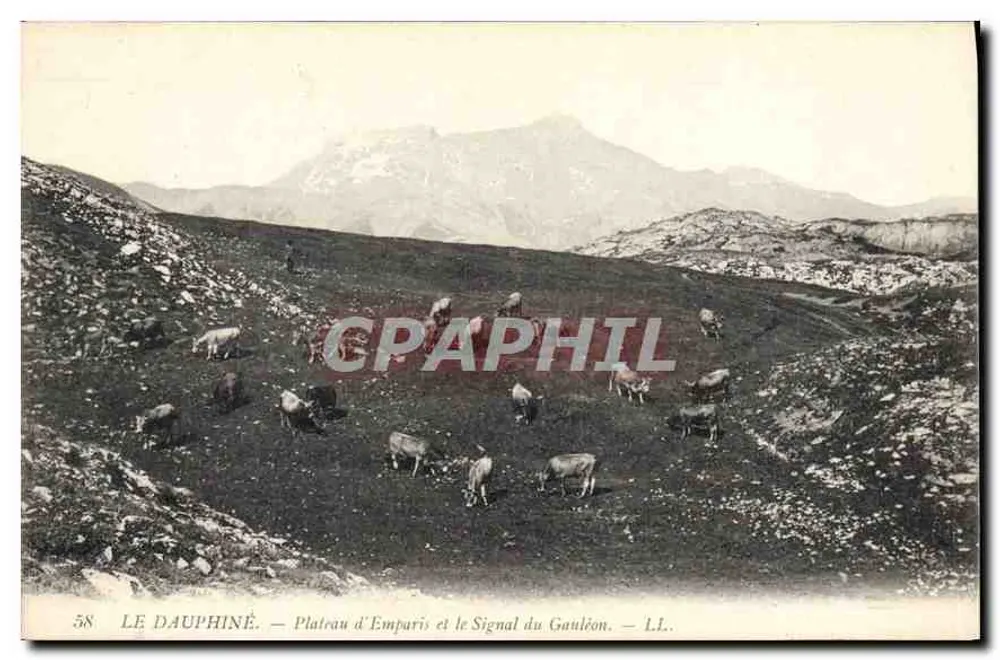 Das Dauphiné — Plateau d'Emparis und der Signal du Gaulion — LL.. - Vorderseite