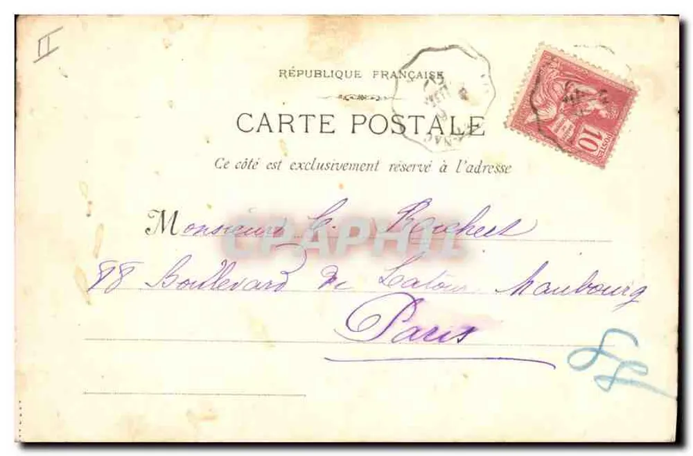 Roquefeuil - O aqueduto — Fot. Lacour Marseille — n°393 - Verso