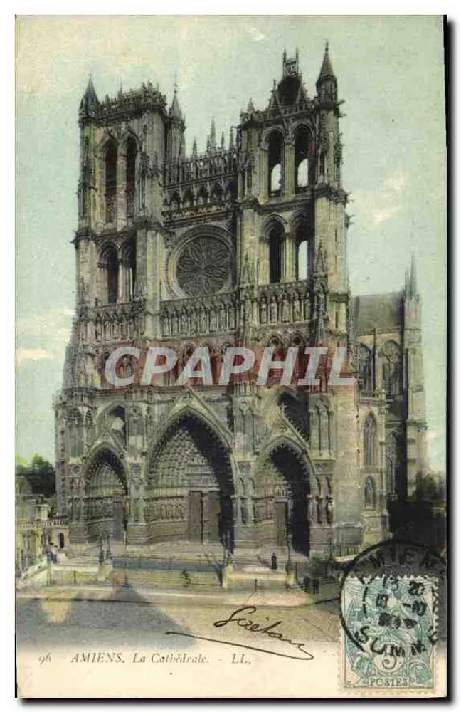 Amiens, A Catedral — LL. — n°96 - Frente