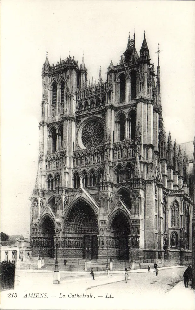 Amiens — A Catedral — LL. — N° 245 - Frente