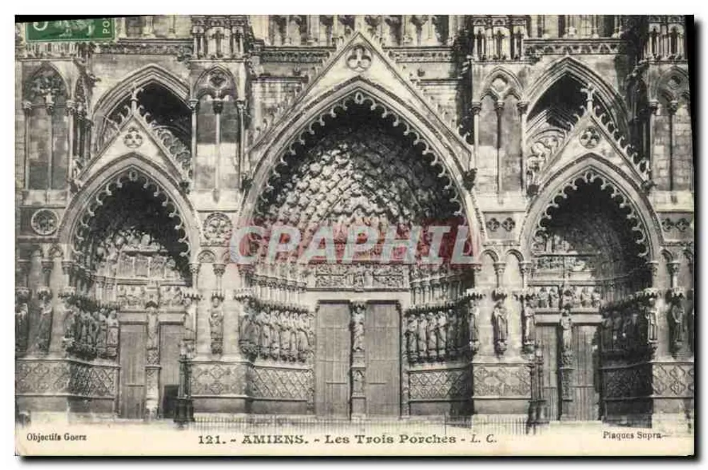Amiens - Os Três Arcos - L.C. - Objetivos Goerz - Frente