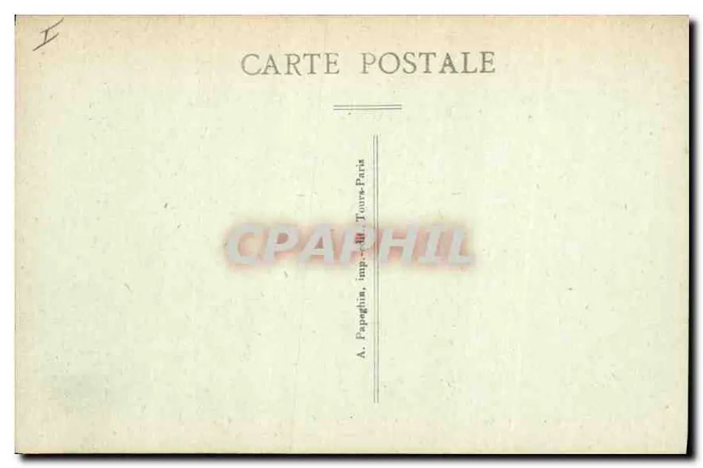 Amiens — Rue Victor-Hugo bombardiert von den Deutschen — A.P. - Rückseite