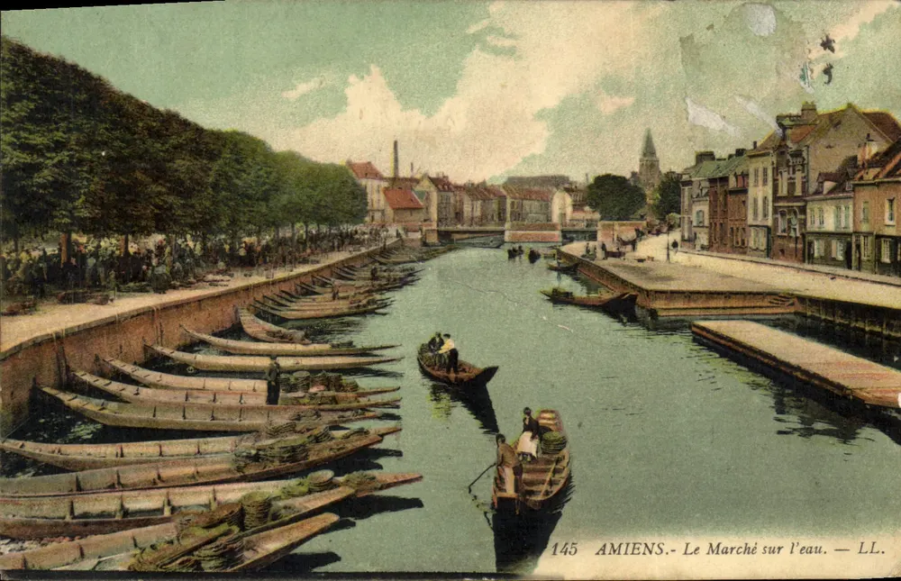 Amiens - O Mercado sobre a água — LL. n°145 - Frente