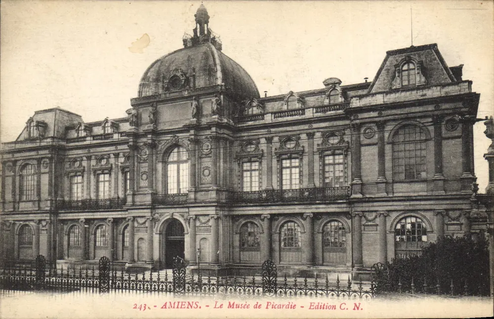 Amiens — O Museu da Picardia — Edição C. N. n°243 - Frente