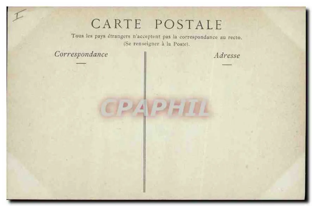 Amiens — O Museu — Galeria do Comércio, fotografia de Kaltenbacher - Verso