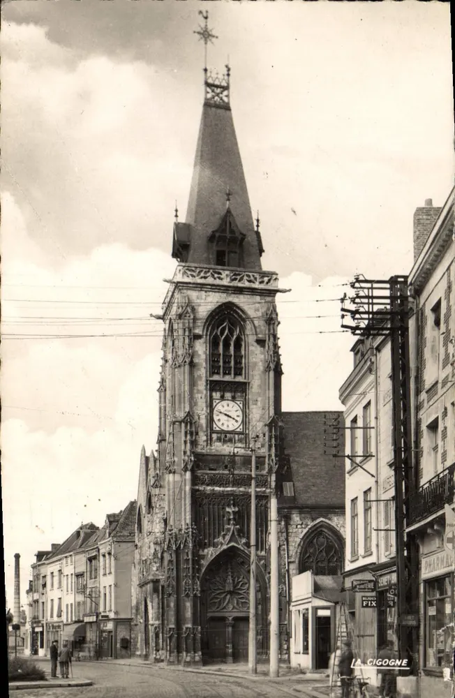 Amiens — A Igreja de São Leu — Edição « A Cegonha » - Frente
