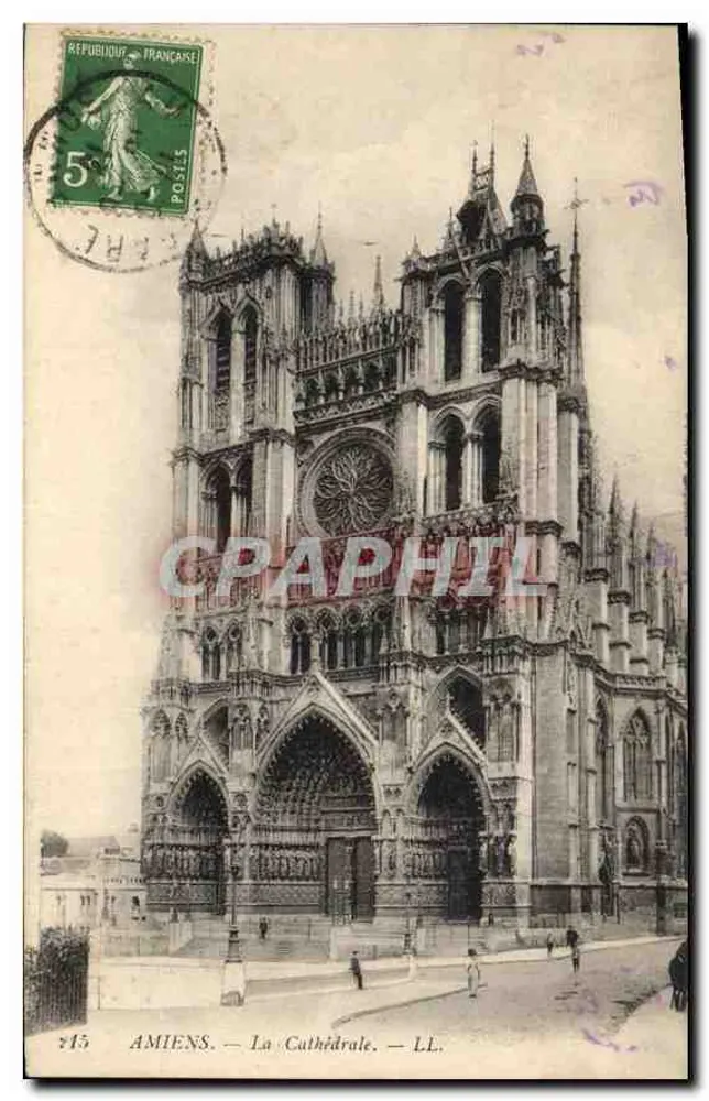 Amiens — A Catedral — LL. - Frente