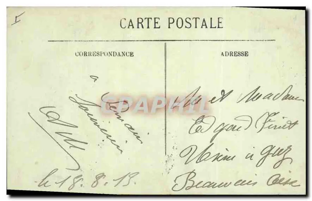 Amiens — A Catedral — LL. - Verso