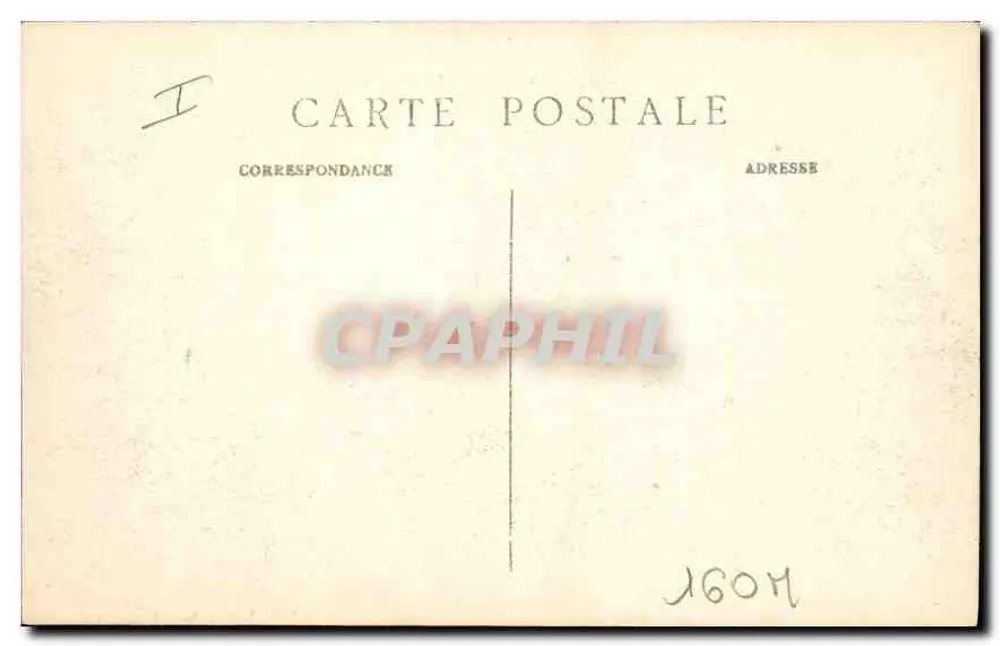 Amiens — A Corte de Apelação — Edit. L. C. Amiens - Verso