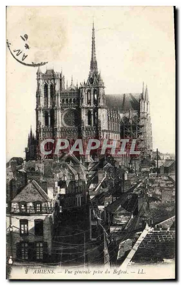 Amiens — Vista geral tirada do Campanário — LL - Frente