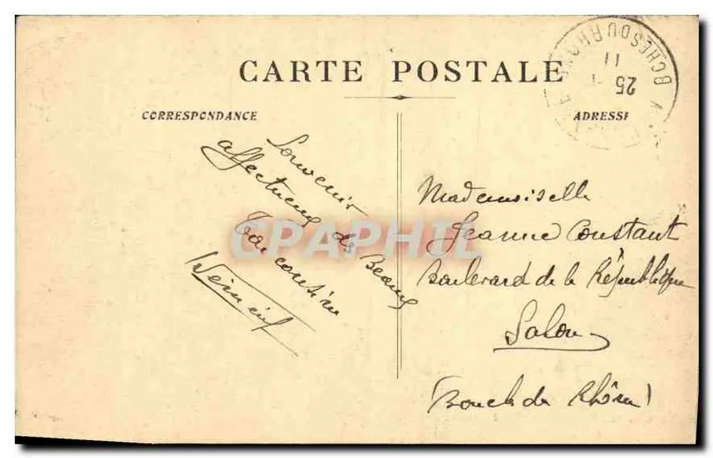 Les Baux - Église Saint-Vincent (Curieux monument) — Chapelles de différents styles, Cryptes renfermant les restes des Dames et Seigneurs des Baux — Édition de l'Hôtel de la République - Verso