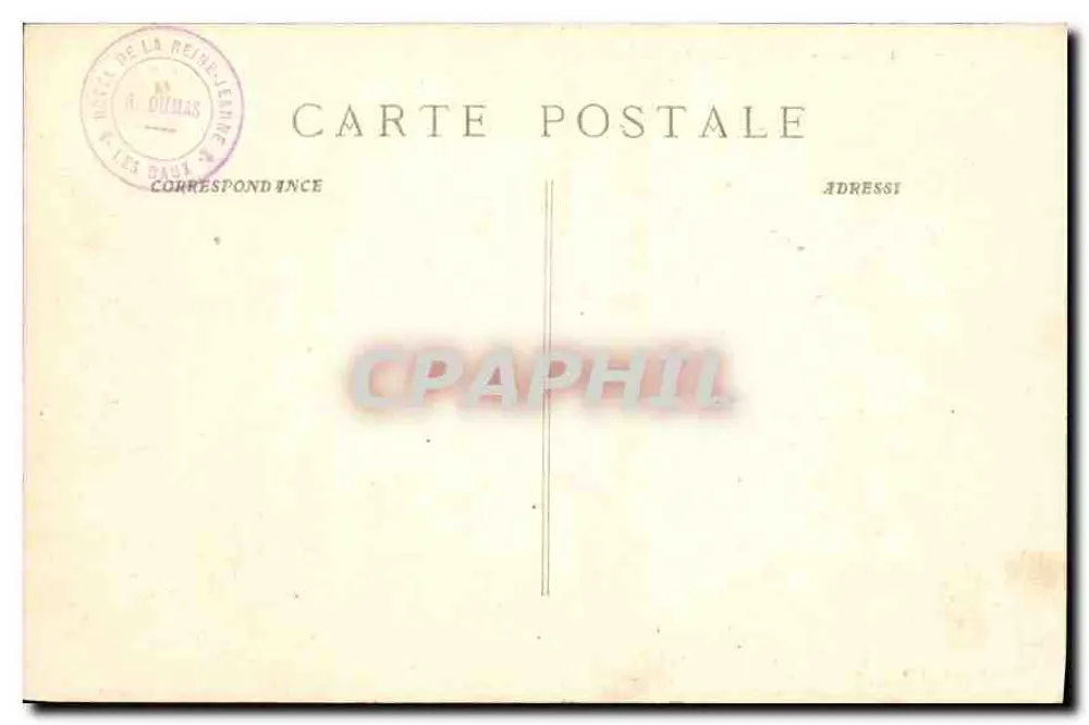 Les Baux - Vista del Val d'Enfer — Ruat, editor n°3877 - Reverso