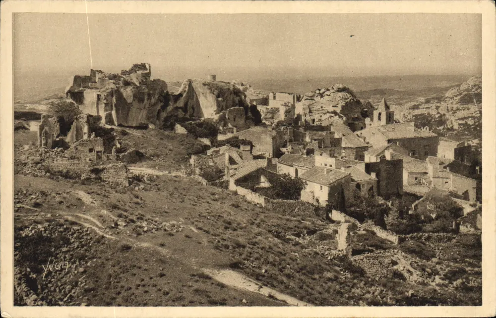 Les Baux (B.-du-R.) — Allgemeiner Blick — La Douce France - Vorderseite