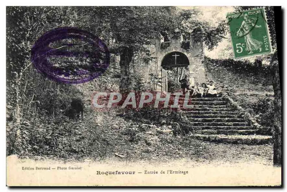 रॉकफॉवर — एरमिटेज के प्रवेश — एडिशन बर्ट्रैंड — फोटो गार्निए - आगे