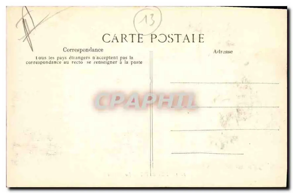 Les Baux — A Porta — editor B.D. n°2201 - Verso