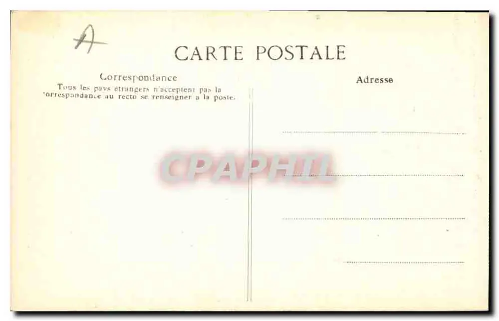 Les Baux — Pavillon de la Reine Jeanne — Éditeur E.P.D. n° 2181 - Verso