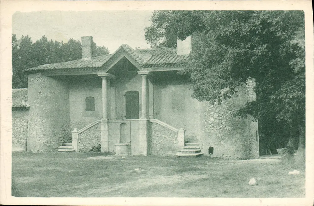 Schloss Valarré — Ansicht der Hauptfassade — Verlag G. Goudard, Aix-en-Provence - Vorderseite
