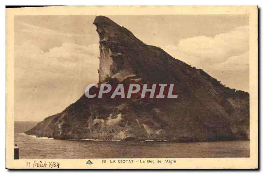 La Ciotat - The Eagle's Beak — Publisher V. Bierne, n°23 - Front