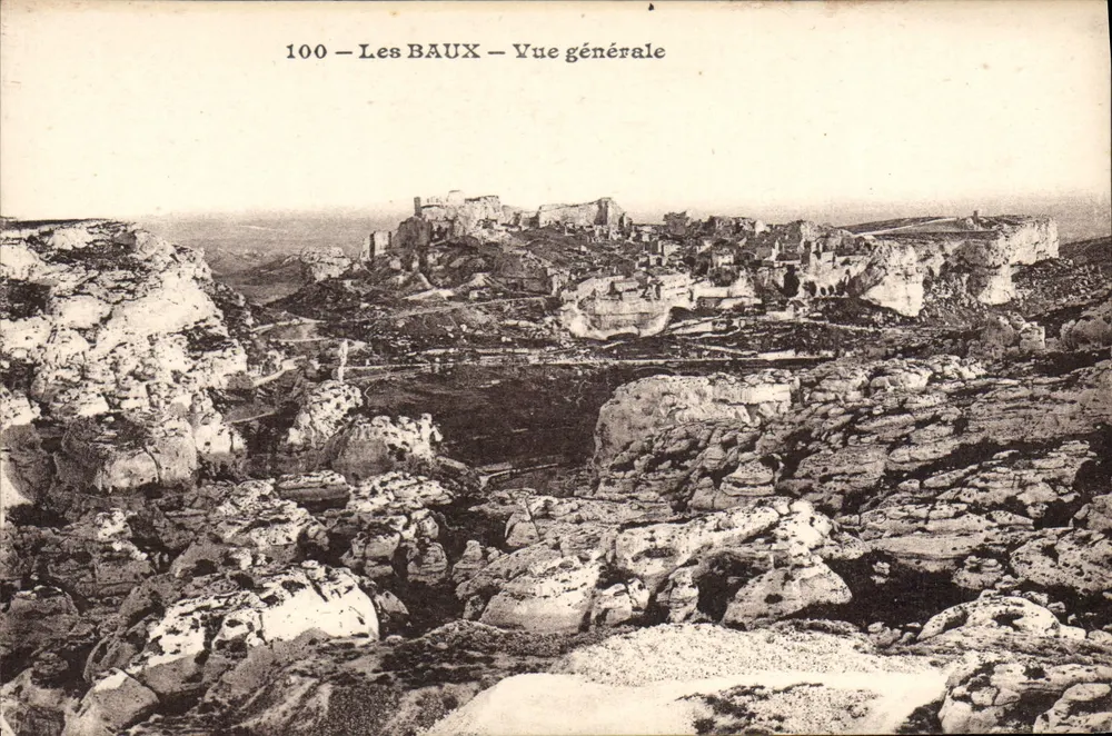 Les BAUX — Widok ogólny — n°100 - Awers