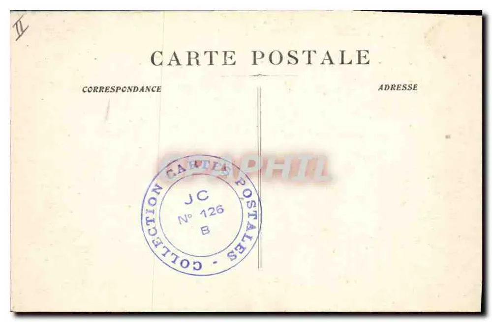 Roquefavour - La Vallée Saint-Honorat — uitzicht op de vallei met kliffen en waterlopen — uitgever F.P.O. n°11 - Achterkant