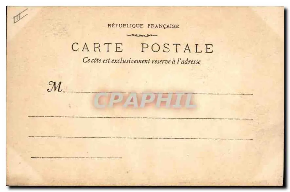 Vichy - 27 - Cercle International — editor L. R. Vichy - Verso