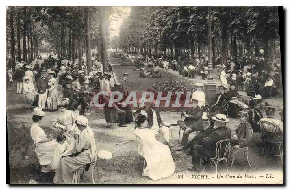 Vichy - A Corner of the Park — LL. — n°84 - Front
