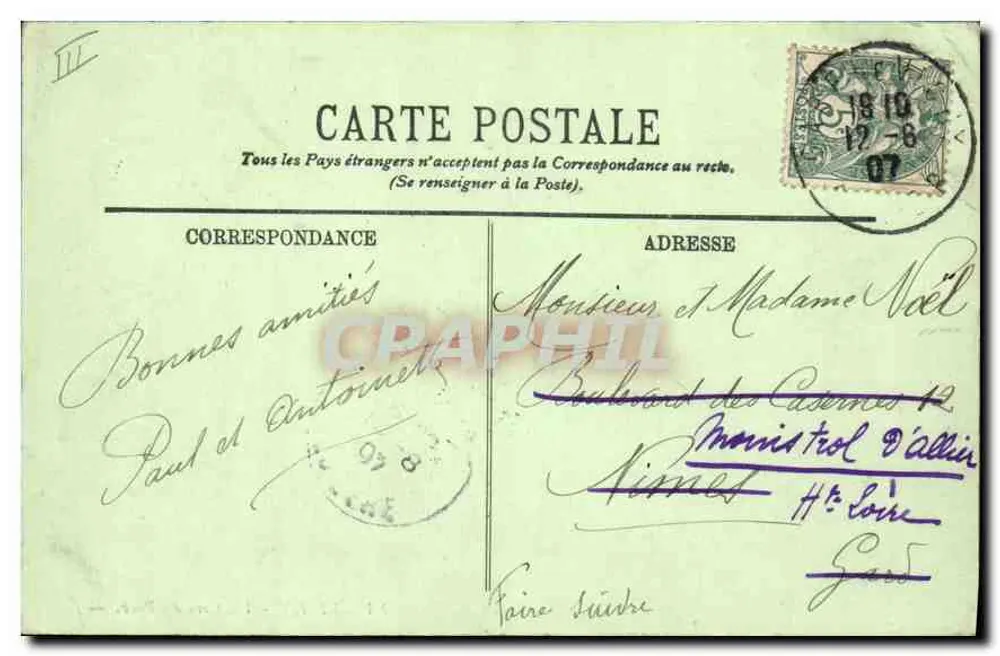 Vichy - A Corner of the Park — LL. — n°84 - Back