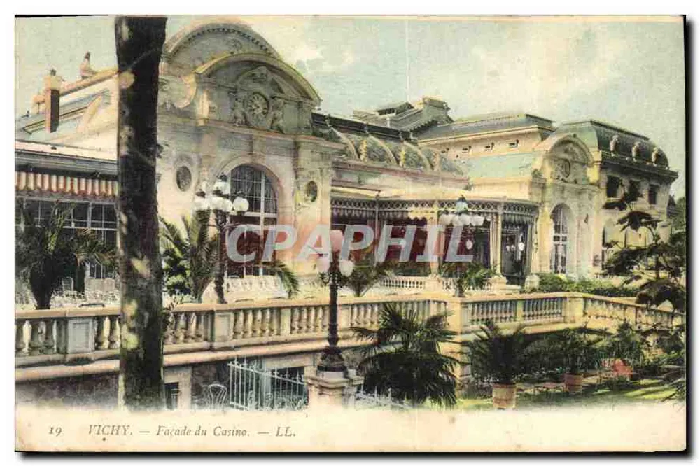 Vichy — Fachada do Casino — LL. n°19 - Frente