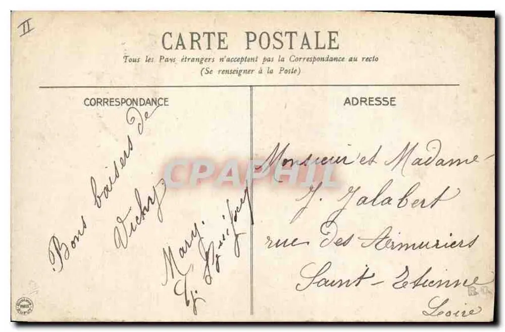 Vichy — Galerie-Promenoir — G.D. - Verso