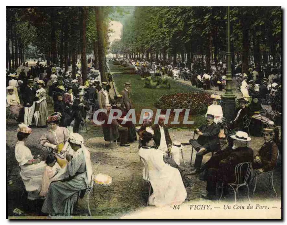 Vichy — Een hoek van het park — 84 - Voorkant