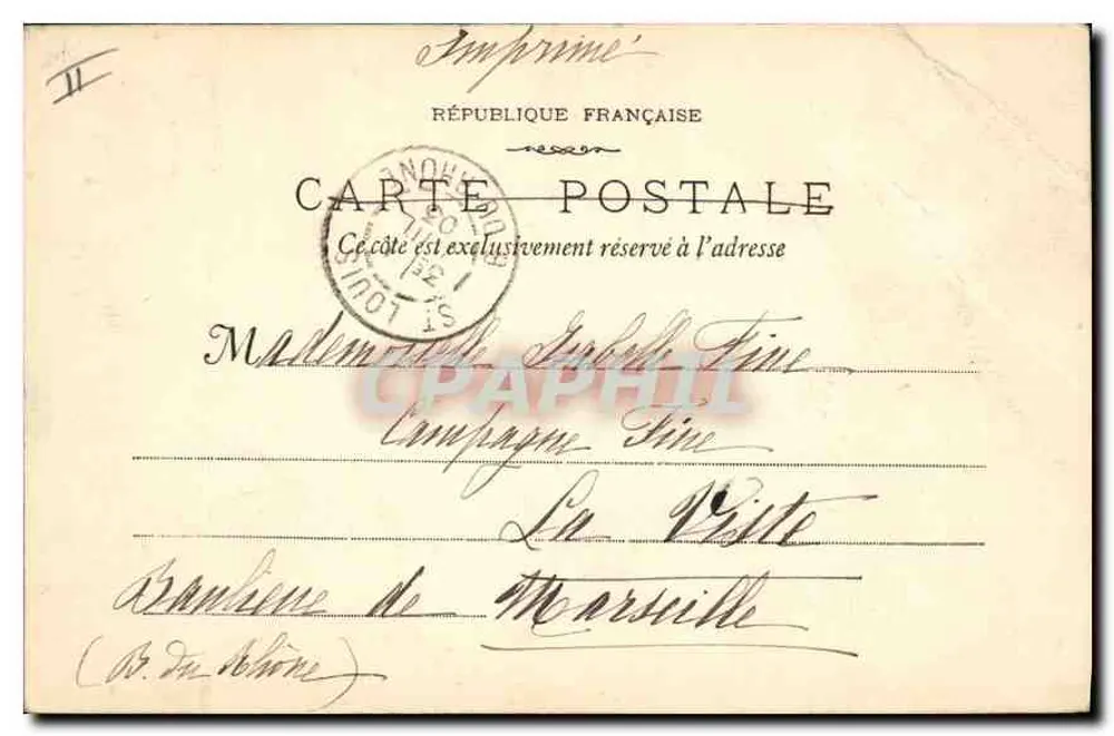 Vichy - 37 - Le Pont sur l'Allier — éditeur L. R. Vichy - Achterkant