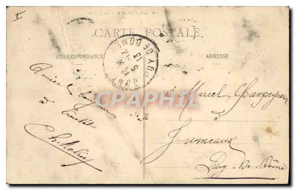 Vichy - O Casino — editor Vichy, n° 596 - Verso