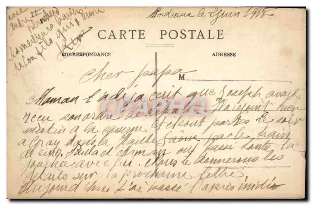 Vichy — A Walkway of Parks and Palais des Sources — Edition L. D. - Back