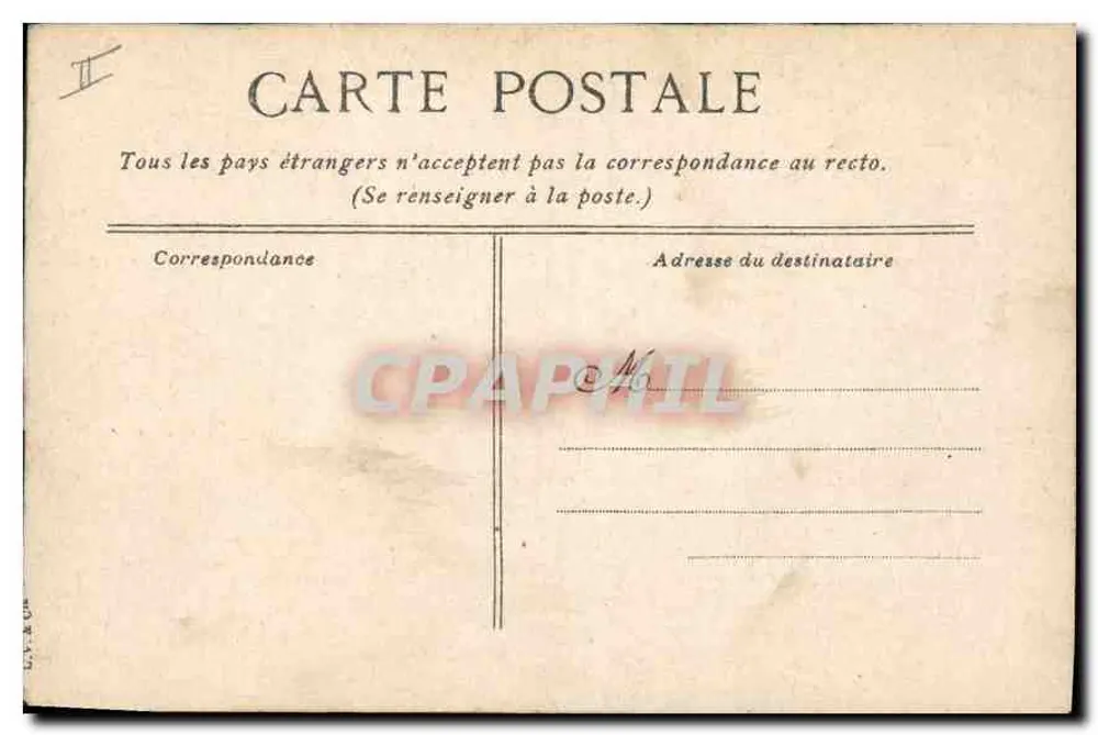 Vichy - de Brug over de Allier — V.&C. n°13 - Achterkant