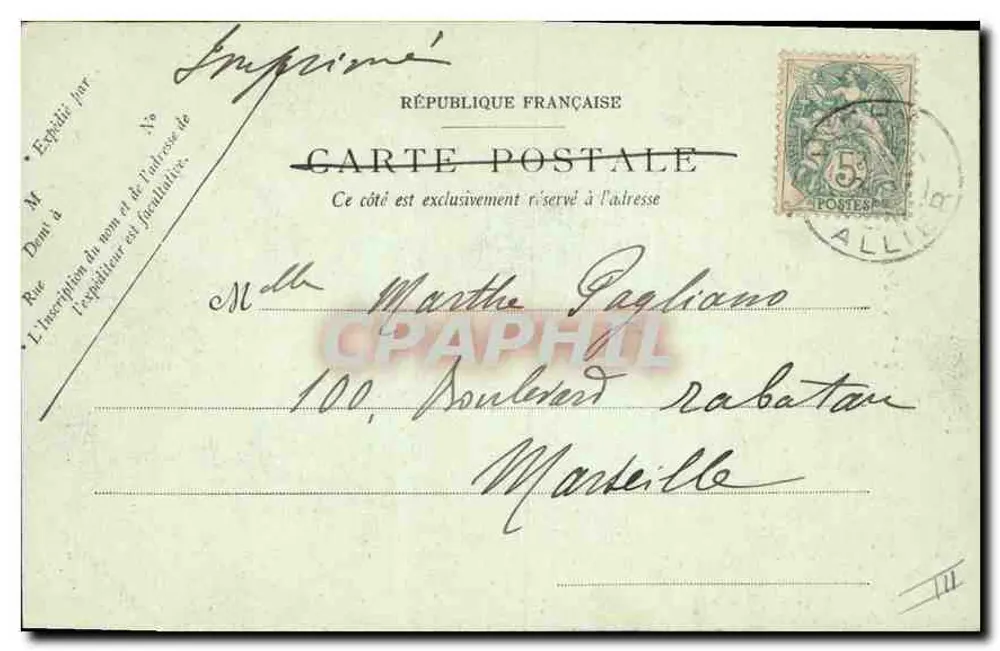 Vichy — Uma Velha Casa — LL. Vincent - Verso