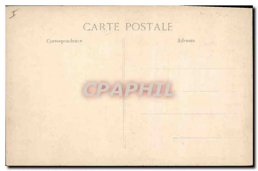 Massif de l'Esterel — As Ruínas do Ermitage — Paul Vasseur, editor - Nice - Verso