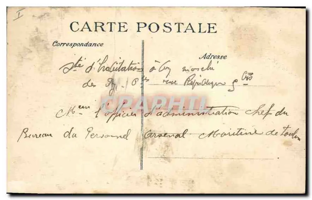 Massif de l'Estérel - La Roche Trouée — Côte d'Azur, n°1403 - Verso