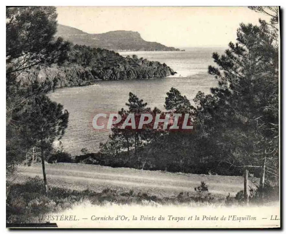 L'ESTÉREL — Corniche d'Or, a Ponta do Trayas e a Ponta de l'Esquillon — LL. - Frente