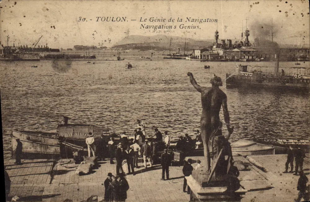 Toulon — O Gênio da Navegação — Gênio da Navegação - Frente