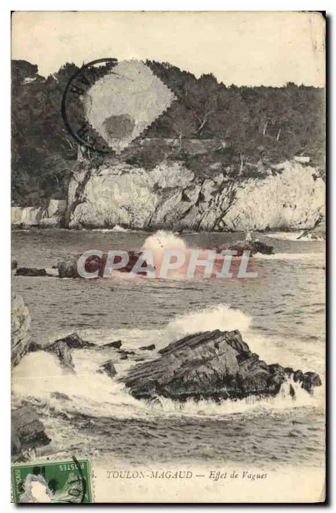 Toulon-Magaud — Efeito de Ondas - Frente