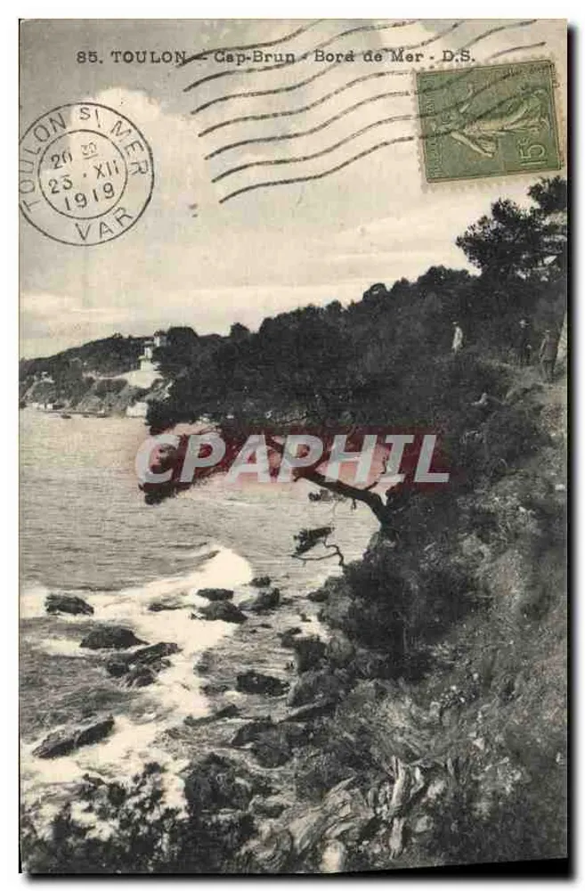 Toulon - Cap Brun - Bord de Mer - D.S. - Frente