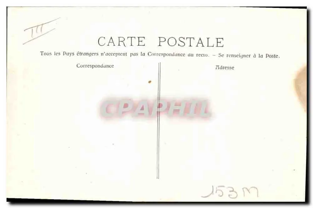 Roquefeuil - Terraza del Hotel Arquier — Edición Arquier - Reverso