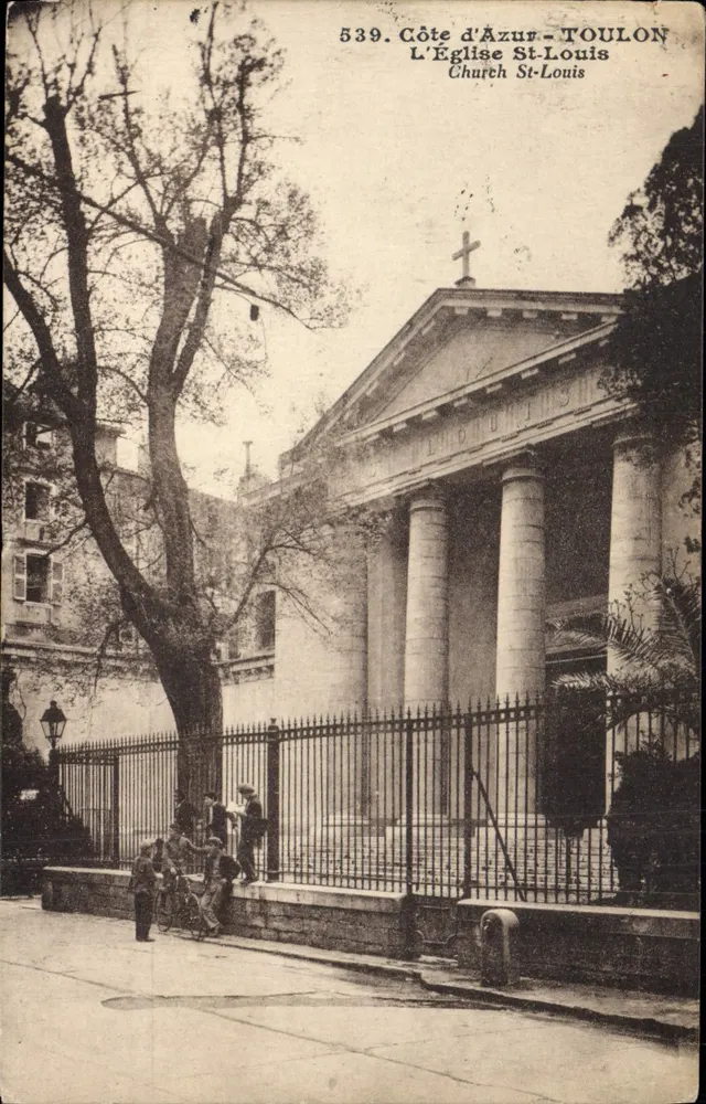 A Igreja de São Luís — Toulon — Costa Azul — n°539 - Frente