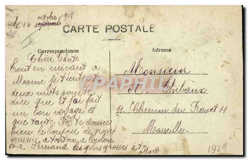 Toulon — Vista Geral — B. C. - Verso