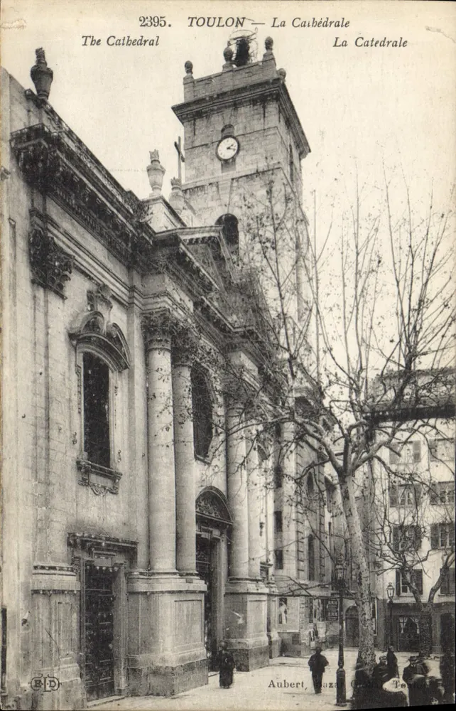 TOULON — A Catedral — Aubert, Plaza, Coteau, Toulon - Frente